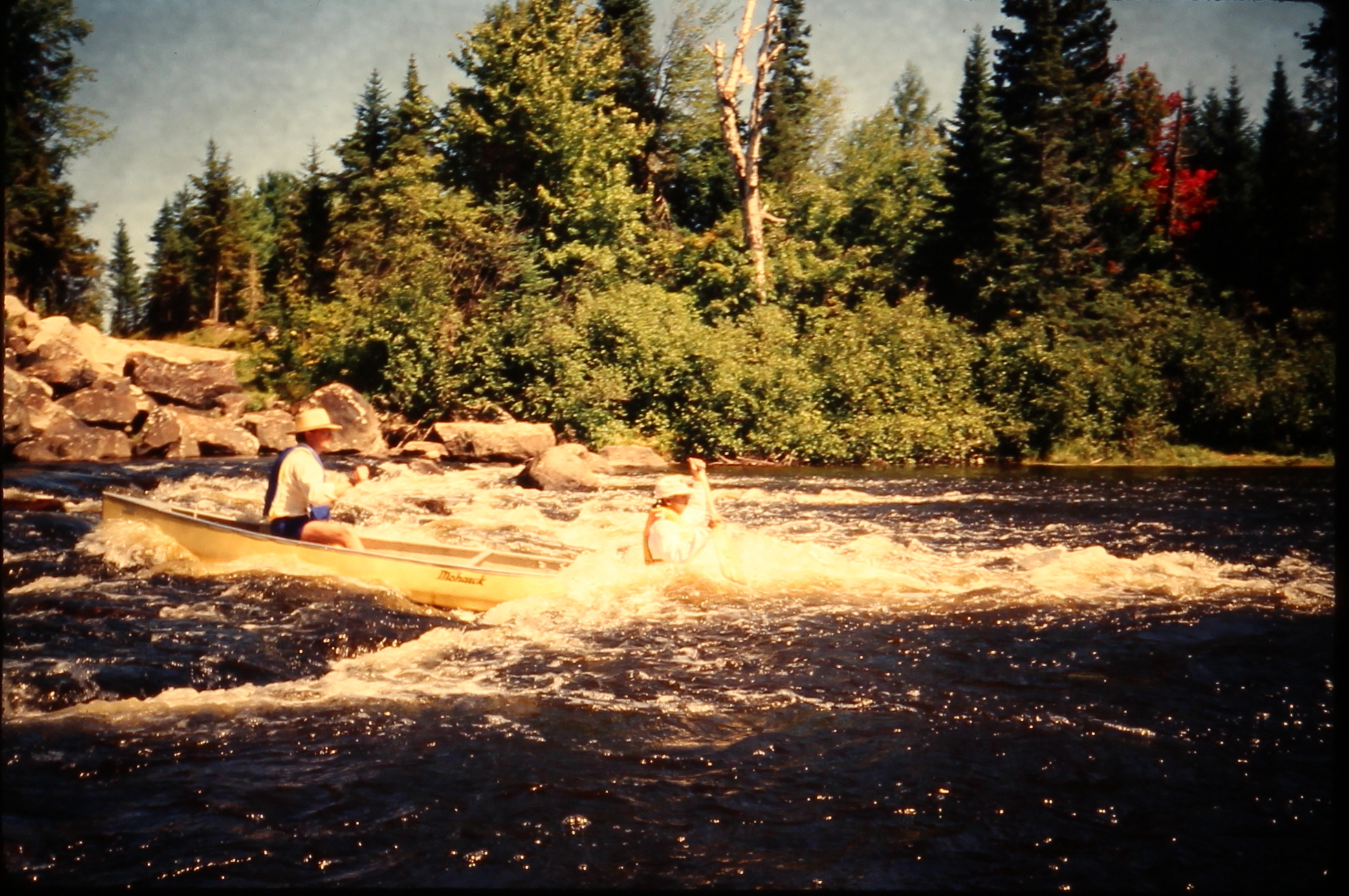19890903.02 - USA ME -- MooseRiver - Jerry Somesh - Moose River Rapids 1 - MB01T01B11S02.JPG